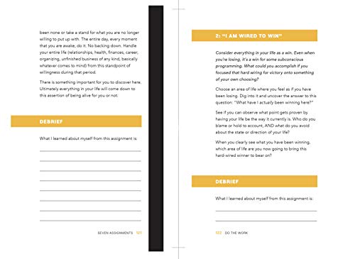 Do the Work: The Official Unrepentant, Ass-Kicking, No-Kidding, Change-Your-Life Sidekick to Unfu*k Yourself-A Workbook Filled with Self-Help ... Personal Development (Unfu*k Yourself series)