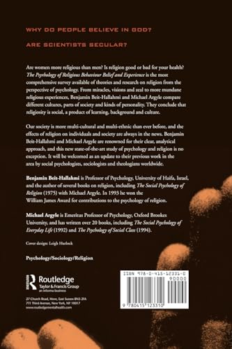 The Psychology of Religious Behaviour, Belief and Experience