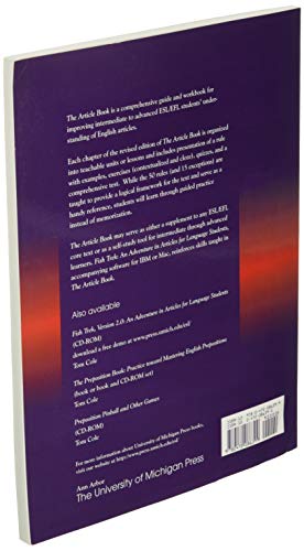 The Article Book: Practice toward Mastering a, an, and the