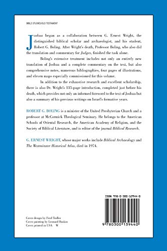 Joshua (The Anchor Yale Bible Commentaries)