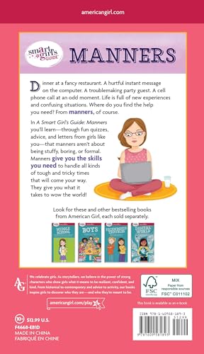 A Smart Girl's Guide: Manners: The Secrets to Grace, Confide