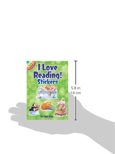 I Love Reading Stickers (Dover Little Activity Books: Animals)
