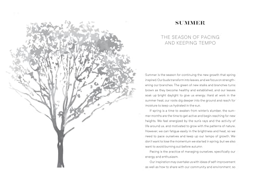 Seasons of Growth: A Journal for Well-Being Inspired by Trees