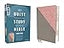 NIV, Quest Study Bible, Large Print, Leathersoft, Gray/Pink, Comfort Print: The Only Q and A Study Bible