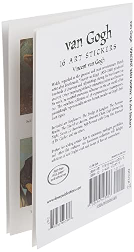 Van Gogh: 16 Art Stickers (Dover Art Stickers)