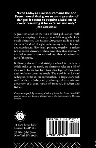 Les Liaisons Dangereuses (Ark Paperbacks)