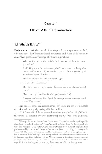 Environmental Ethics: The Central Issues