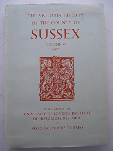 A History of the County of Sussex: Volume VI Part I: Bramber Rape (Southern Part) (Victoria County History)