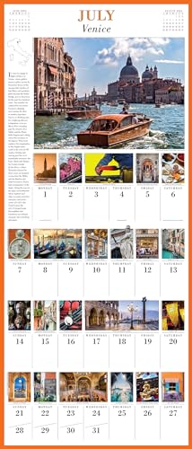 365 Days in Italy Picture-A-Day Wall Calendar 2024: For People Who Love Italy and All Things Italian