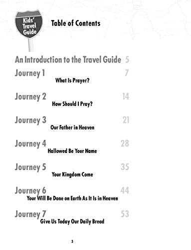 Kids' Travel Guide to the Lord's Prayer