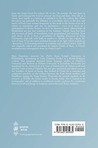 Isaac the Syrian's Spiritual Works (Texts from Christian Late Antiquity)