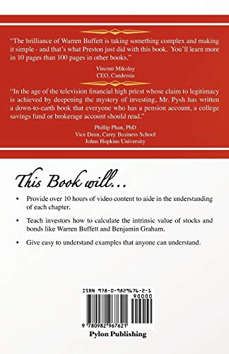 Warren Buffett's 3 Favorite Books: A guide to The Intelligent Investor, Security Analysis, and The Wealth of Nations — back cover