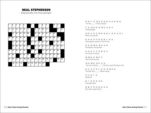 Solve These F*cking Puzzles: Delight Your Salty Gutter Brain With Hours of Badass Cryptograms, Crosswords, an