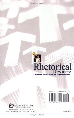 Rhetorical Devices: A Handbook and Activities for Student Wr