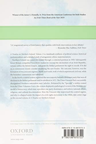 A Treatise on Northern Ireland, Volume II: Control (A Treatise on Northern Ireland, 2)