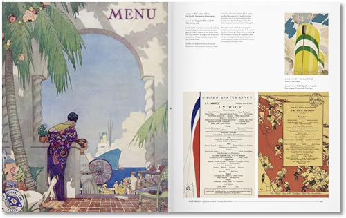 Menu Design In America: A Visual and Culinary History of Graphic Styles and Design 1850-1985