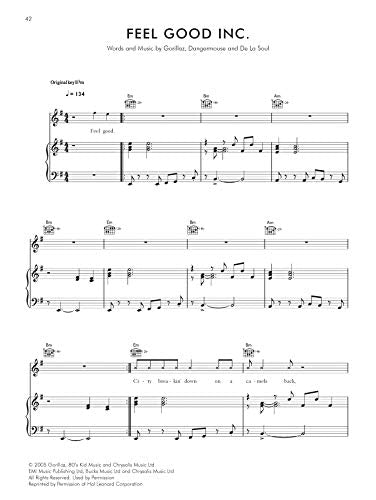 Gorillaz -- Demon Days: Piano/Vocal/Chords (Faber Edition)