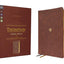 NKJV, Thompson Chain-Reference Bible, Large Print, Leathersoft, Brown, Red Letter, Comfort Print