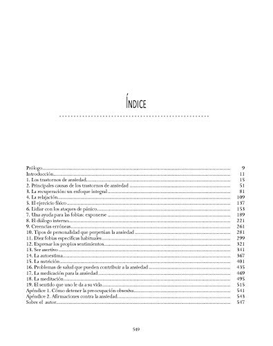 ANSIEDAD Y FOBIAS: LIBRO DE TRABAJO (Spanish Edition)