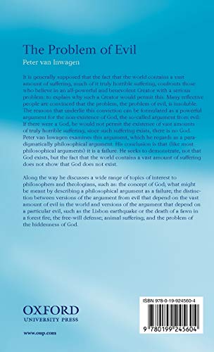 The Problem of Evil: The Gifford Lectures Delivered in the University of St. Andrews in 2003