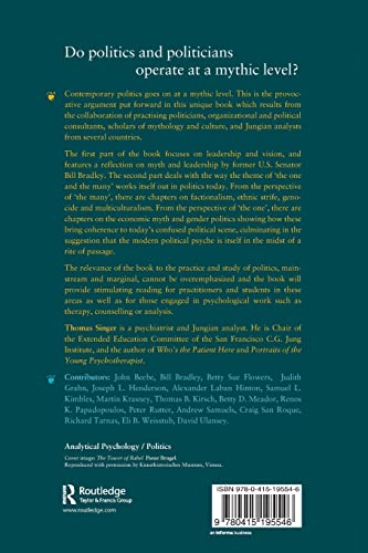 The Vision Thing: Myth, Politics and Psyche in the World