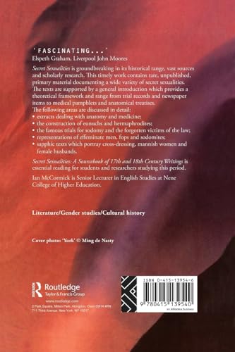Secret Sexualities: A Sourcebook of 17th and 18th Century Writing