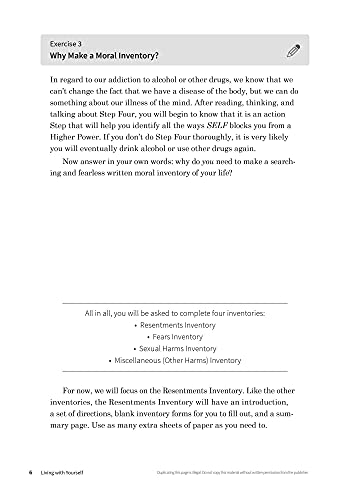 Living with Yourself: A Workbook for Steps 4-7 (A Program for You)