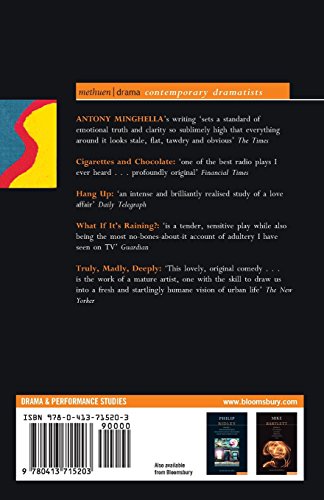 Minghella Plays: 2 (Contemporary Dramatists)