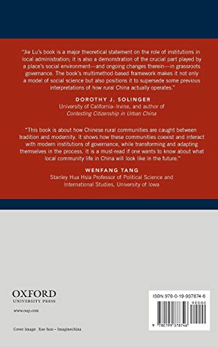 Varieties of Governance in China: Migration and Institutional Change in Chinese Villages