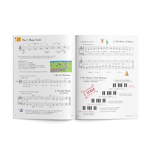 Piano Adventures: Lesson Book - Level 2B, 2nd Edition  Beginner Piano Method for Kids and Adults  Sheet Music Songbook to Learn Major Scales and Chords in C G F  Faber Piano Method Book