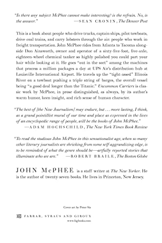Uncommon Carriers — back cover