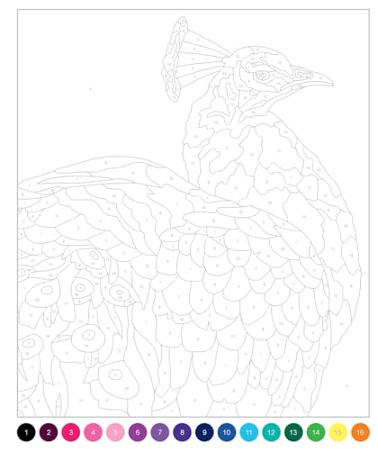 The Joy of Colouring by Numbers by French, Felicity