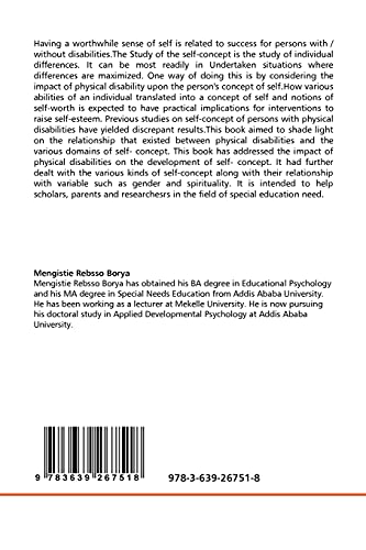Self-concept: Persons with Physical Disabilities (German Edition)