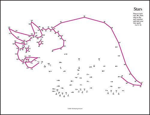 Greatest Dot-to-Dot Book in the World (Book 2) - Activity Book - Relaxing Puzzles