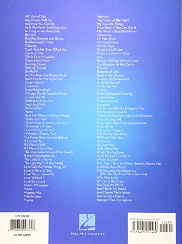 101 Broadway Songs for Flute