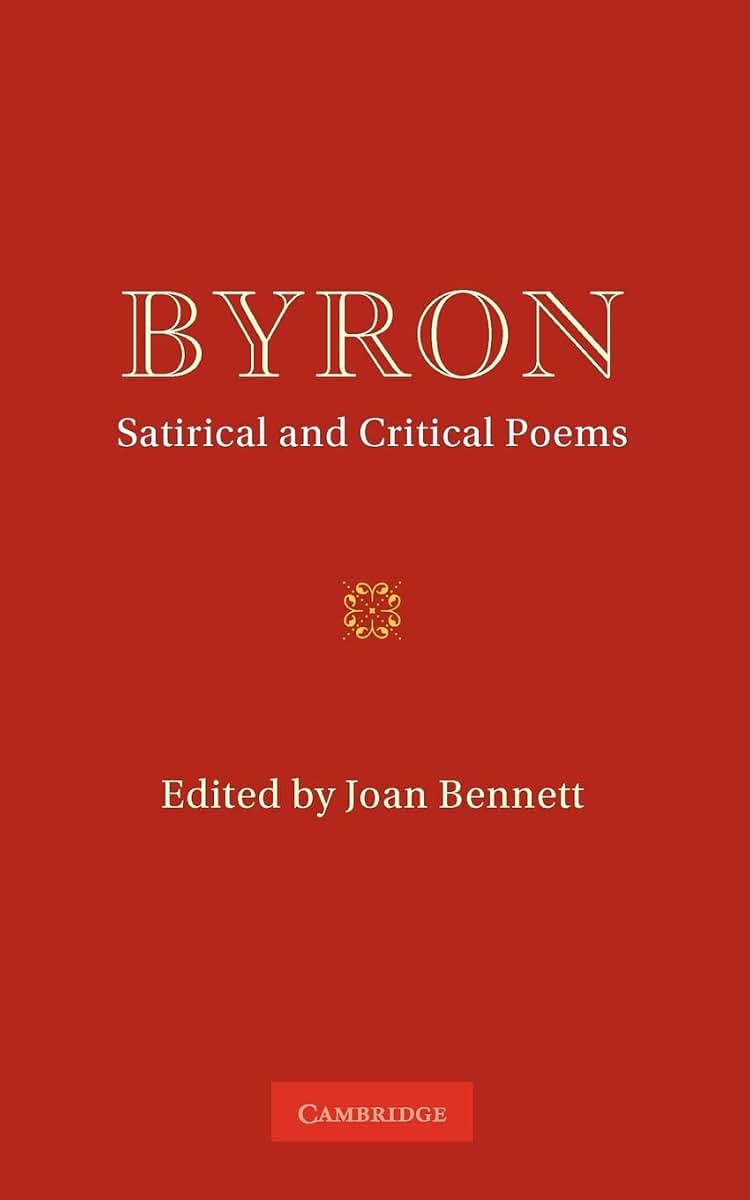 Byron: Satirical and Critical Poems