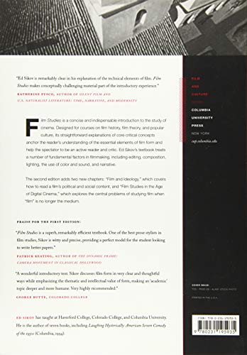 Film Studies, second edition: An Introduction (Film and Culture Series) — back cover