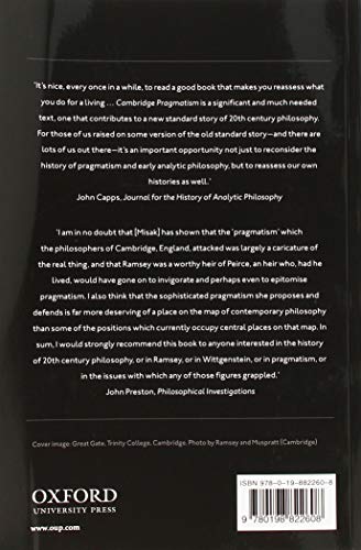 Cambridge Pragmatism: From Peirce and James to Ramsey and Wittgenstein