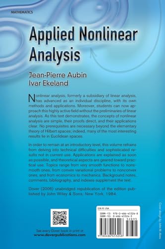 Applied Nonlinear Analysis (Dover Books on Mathematics)