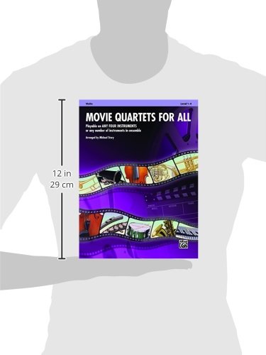 Movie Quartets for All: Violin (For All Series)
