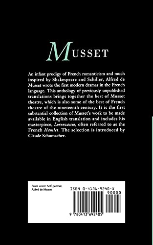 Musset: Five Plays: Moods of Marianne; Fantasio; Lorenzaccio; Don't Play with Love; Caprice (World Classics)