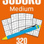 Sudoku Medium: Sudoku Puzzle Book With 320 Medium Sudoku Puzzles For Adults