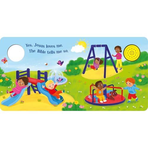Jesus Loves Me and Other Bible Songs - Sing Along to the Song - Perfect for Infants and Toddlers, Ages 1 and Up - 1-Button Board Book with Sound