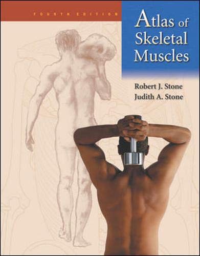 Atlas of Skeletal Muscles by Robert J. Stone (New)