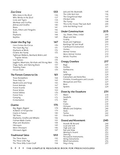 The Complete Resource Book for Preschoolers: An Early Childhood Curriculum With Over 2000 Activities and Ideas (Complete Resource Series)