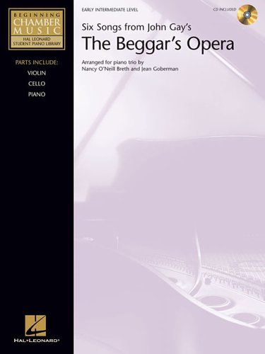 Six Songs from John Gay's "The Beggar's Opera" - Book/CD Pack: Beginning Chamber Music Series Early Intermediate Level