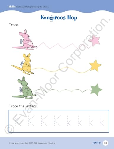 Skill Sharpeners: Reading, Grade Prek Workbook