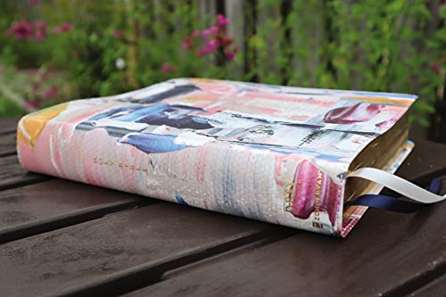 NRSVue, Artisan Collection Bible, Leathersoft, Multi-color/Blue, Comfort Print