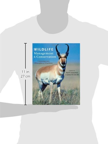 Wildlife Management and Conservation: Contemporary Principles and Practices