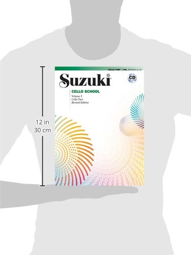 Suzuki Cello School, Vol 3: Cello Part, Book & CD